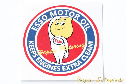 Aufkleber "Esso - Happy Motoring"